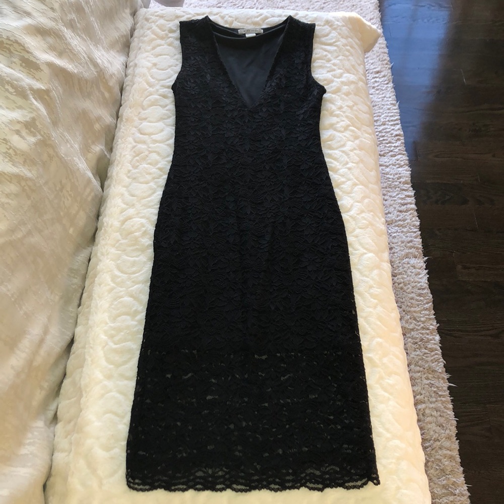Black Lace Cocktail Dress